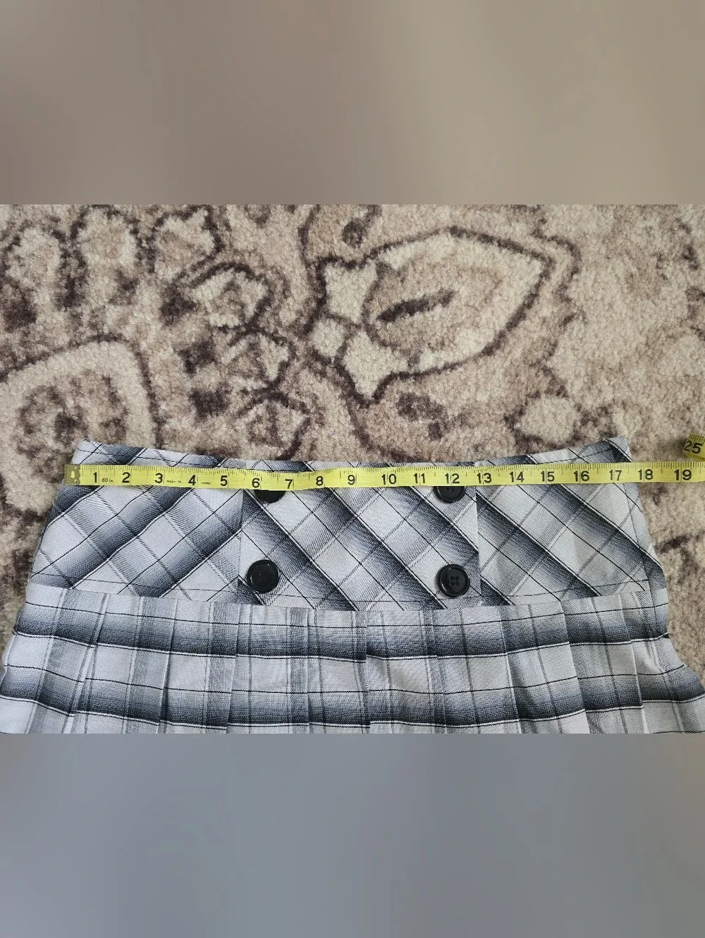 Plaid Skirt